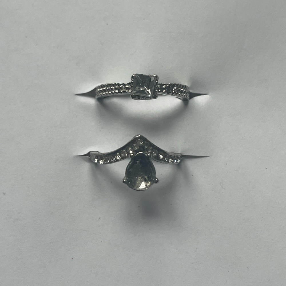 2 Silver Rings